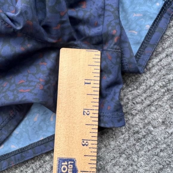 Nike One Womens Dri-FIT Mid-Rise 3" Lined Shorts Sz Medium Navy Blue HF4500-410 - Picture 8 of 8